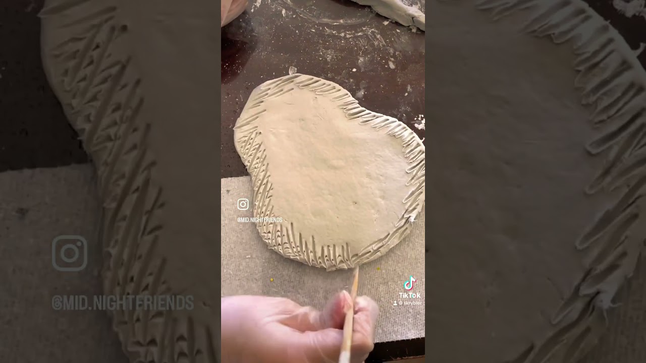 Sculpting a trinket dish 