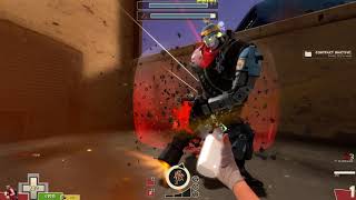Team Fortress 2 MvM boss: Giant heal-on-kill deflector heavy.