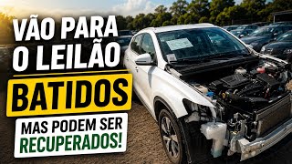 ESSES CARROS DE BANCO, SENAD e SEGURADORAS VÃO PARAR NO LEILAO ABERTO. *gostou, leva*