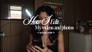how a nail artist edits and posts nail content! (filming, camera roll settings, capcut, IG reels) screenshot 3