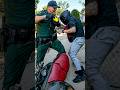 Florida Deputy Tases Suspect Trying to Flee on Stolen Motorcycle