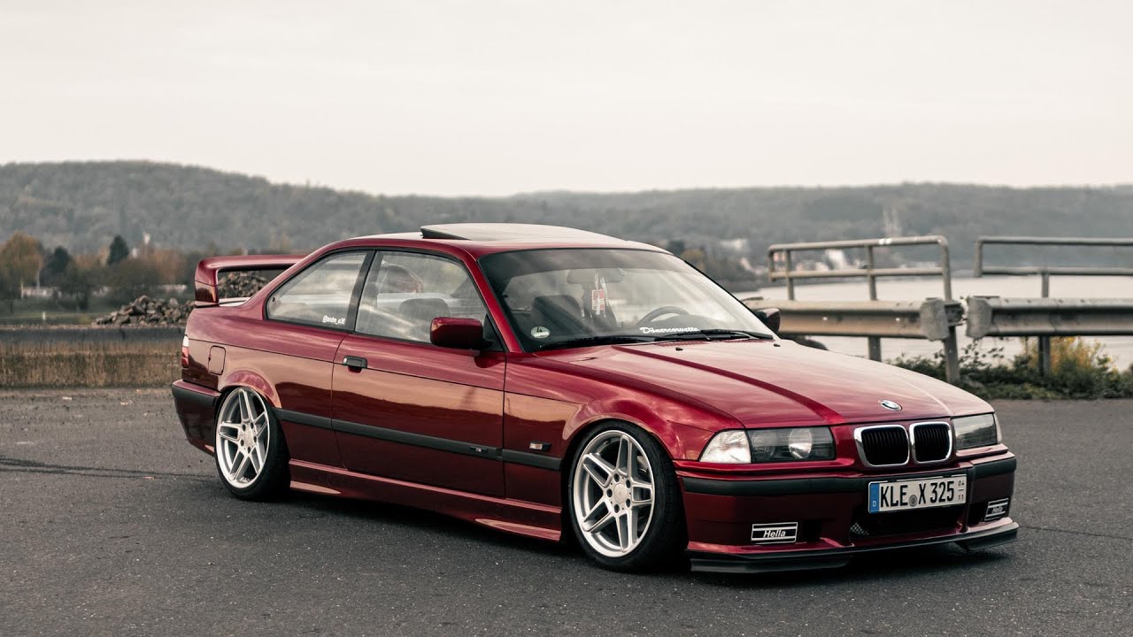 CalypsoRed I BMW E36 coupé - YouTube