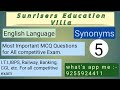 Synonyms | Part -1 | English language | #synonyms #vocabulary #english #cet