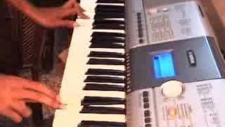 Video thumbnail of "BULLA KI JANA MAIN KAUN ON KEYBOARD"