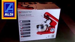 Ambiano Aldi Stand mixer unboxing and review