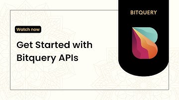 How to get started with Bitquery APIs?