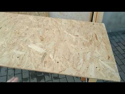 Столик из ОСБ плиты своими руками,просто и удобно.