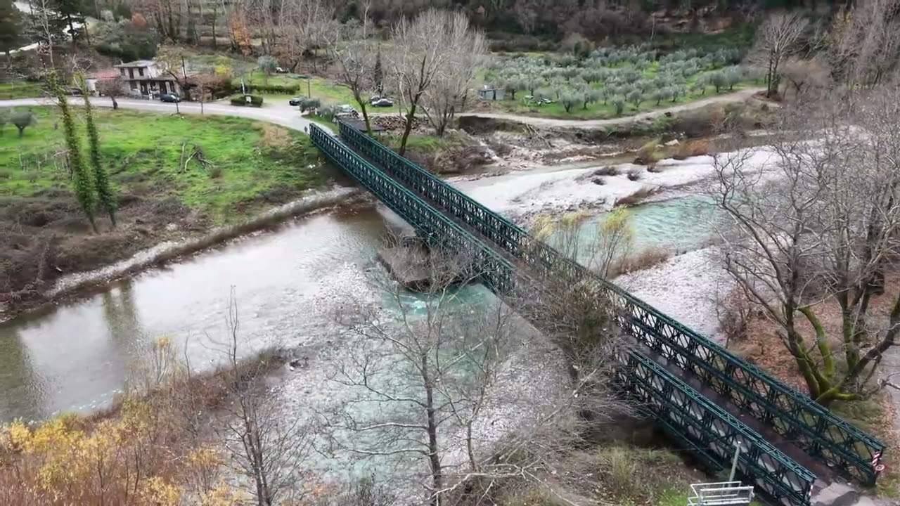 Bailey Γέφυρα Μέγδοβα  Εμφύλιος και Χάνι   Evrytania Hidden Gem