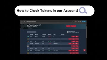 How to Check different Tokens available in our Account | Hive Engine | Hive Blockchain💯