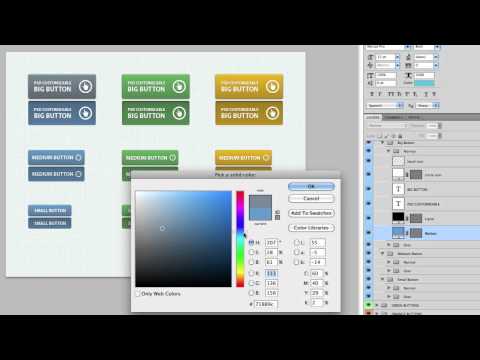 Classic Web Buttons - Colors & Css