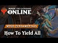 MTGO Fundamentals: How to yield all actions: Pass if you have no turn
