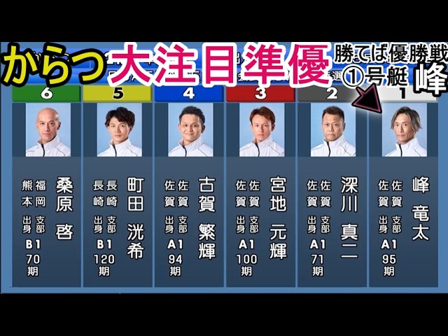 Karatsu Boat Race] Highly anticipated semi-final: Winner advances