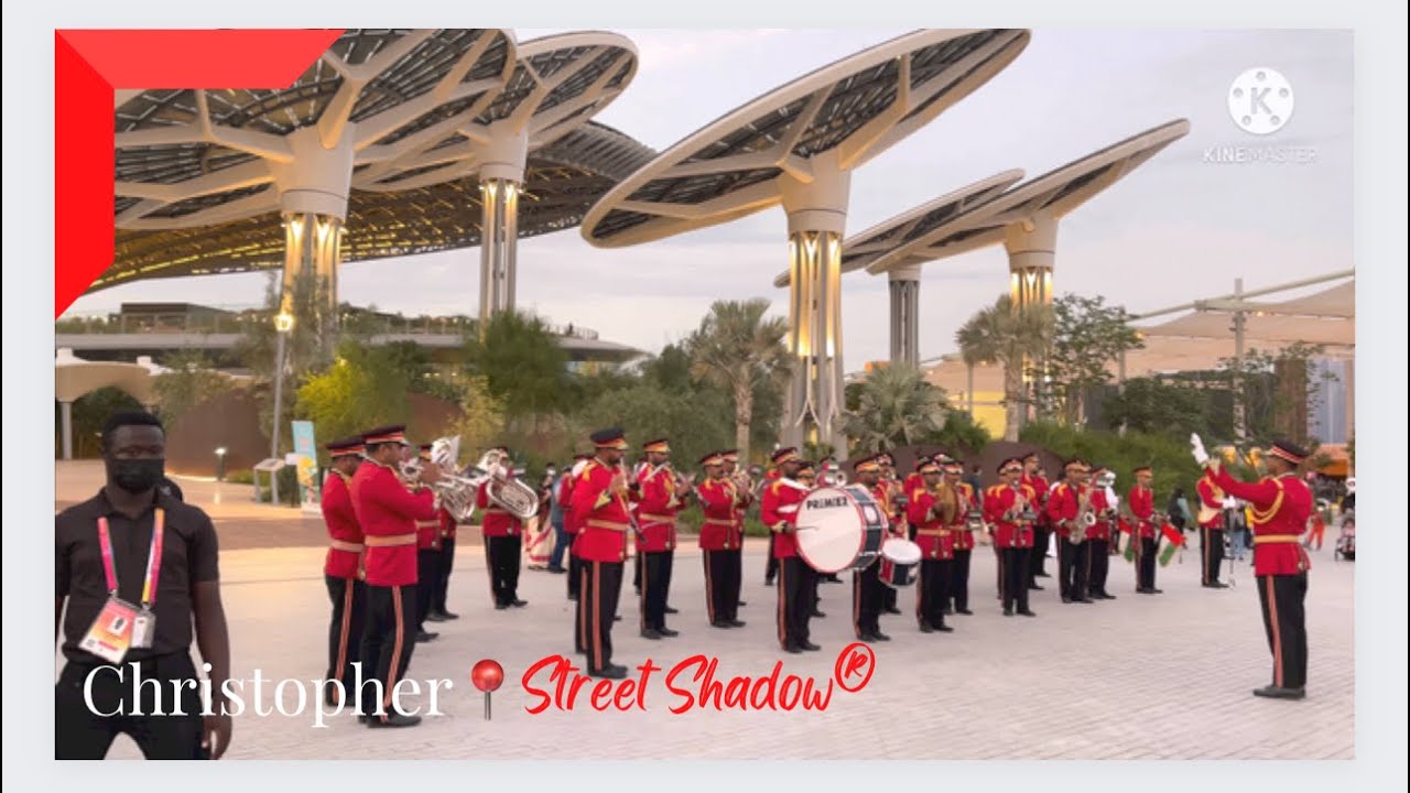 Marching Band Of Abu Dhabi Police | Expo 2020 | Dubai UAE | Part 1 | 4k