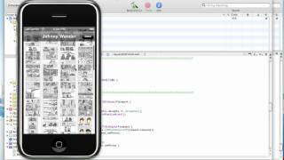 Johnny Wander iPhone app prototype