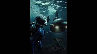 Not alone in the ocean… 😳”mermaid #ocean #underwater #horror #deepsea #viral #fyp #trending #shorts