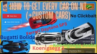 How to get every car on Nitro Type (even custom cars) (This won't get you banned)