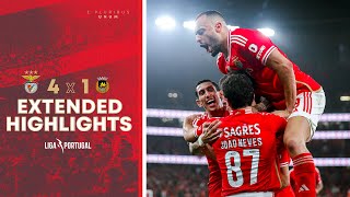Extended Highlights SL Benfica 4-1 Rio Ave FC