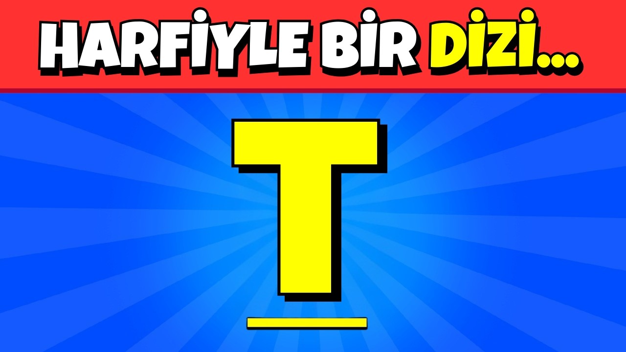 Alfabe Bilgi Yarışması 🧠⚡ Kelime Tahmin Etme Oyunu 😱 ABC Hızlı Bulmaca Testi