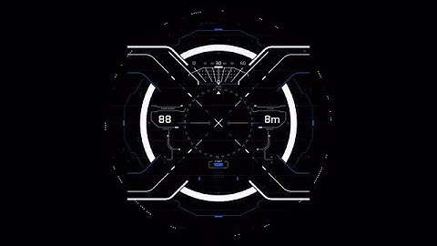 Circle HUD Display 3 Stock Motion Graphics