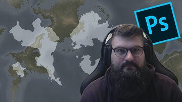 Fantasy World Map - Creating Interesting Shapes in Photoshop