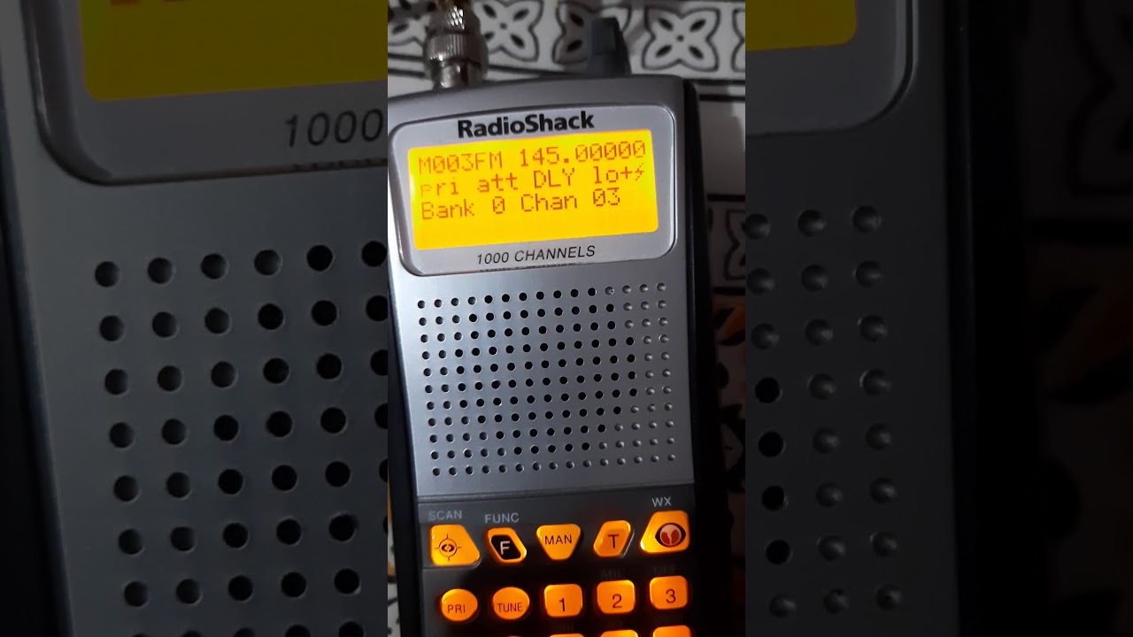 RadioShack Pro 97 Scanner Radio .. Receiving. MUMBAI NET.. YouTube