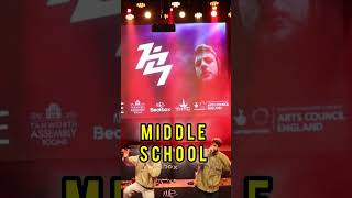 Do you wanna headbang with Middle School? #nuebeatbox #middleschool #beatbox