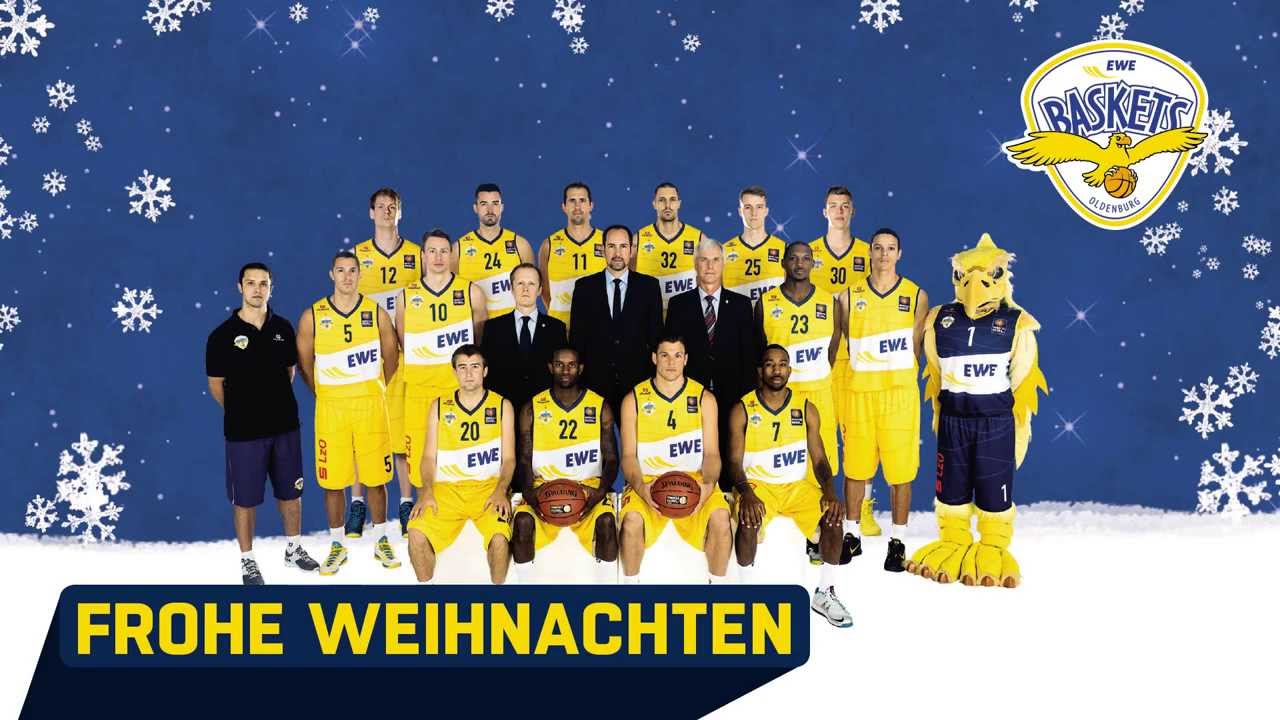 EWE Baskets Oldenburg Frohe Weihnachten YouTube