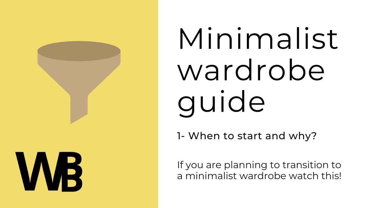 How to transition to a minimalist wardrobe successfully | Low Buy Rules