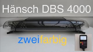 Hänsch Dbs 4000 Zweifarbig Blaugelb