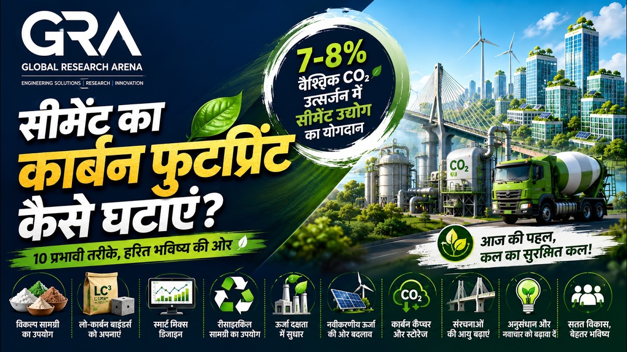 Why Cement Produces So Much CO₂ (Hindi)