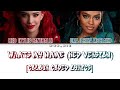 What’s My Name (Red Version) From Descendants: The Rise Of Red (Colour Coded Lyrics)