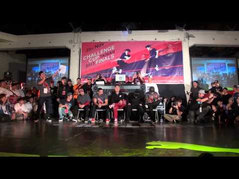 2013 Challenge Cup Finals l Judges Showcase l Flexum l Gred l Dyzee l Issue l Rubber Legz