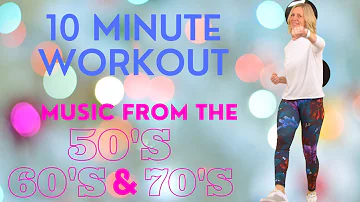 Exercises for Seniors with Music from the 50's, 60's and 70's