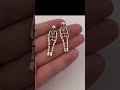 Halloween Skull Skeleton Drop Earrings – Bold Gothic Style for Fearless Fashion
