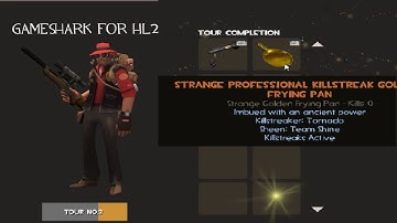 TF2 MvM - cheater gets golden pan (so ez) (we r rich)