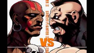 Dhalsims Yoga Training:  Super Street Fighter II Turbo Revival (GBA)