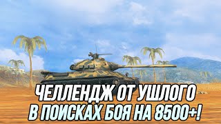 Выполняю челлендж от Ушлого! | TVP T 50/51 8500+ урона за бой! | Tanks Blitz