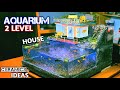 Aquarium Decoration Ideas At Home / Turning Ceramics Into Multi-storey Waterfall Aquarium Dioramas