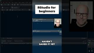 R Studio Tutorial: Beginner's Guide to Coding in R #shorts