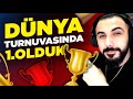 ULUSLARARASI DÜNYA TURNUVASINDA 1. OLDUK!! | PUBG MOBILE