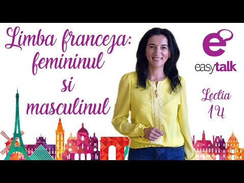 Feminin & Masculin | Limba franceza | Lectia 14 (gramatica)