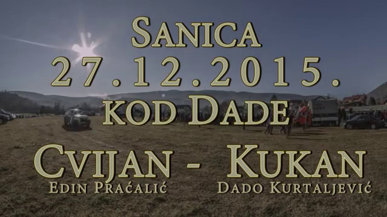 Korida kod Dade u Sanici 2015 - Video iz zraka