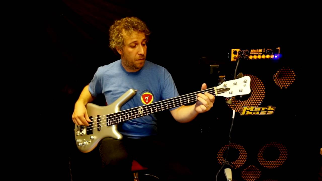 Testing MarkBass gear playing "The Italians' One Night Vacation"