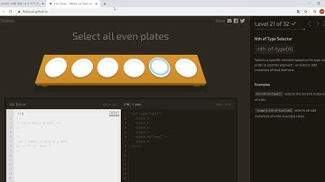 2020_10_27, 프론트, CSS DINER 처음부터 끝까지, 제한시간 5분