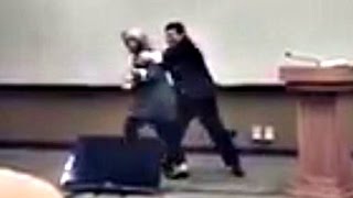 Hillary Clinton Practiced To Avoid trump hug  During Hillarious Debate Prep Video