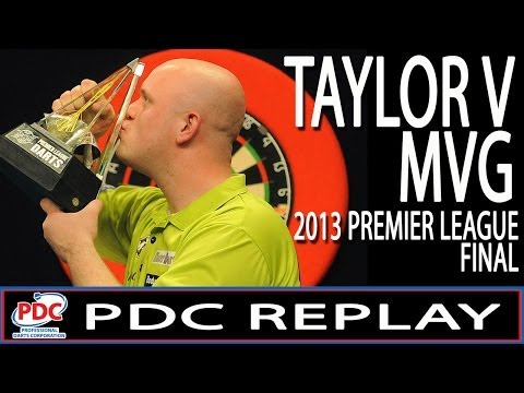 Phil Taylor v Michael van Gerwen Premier League Darts Final 2013