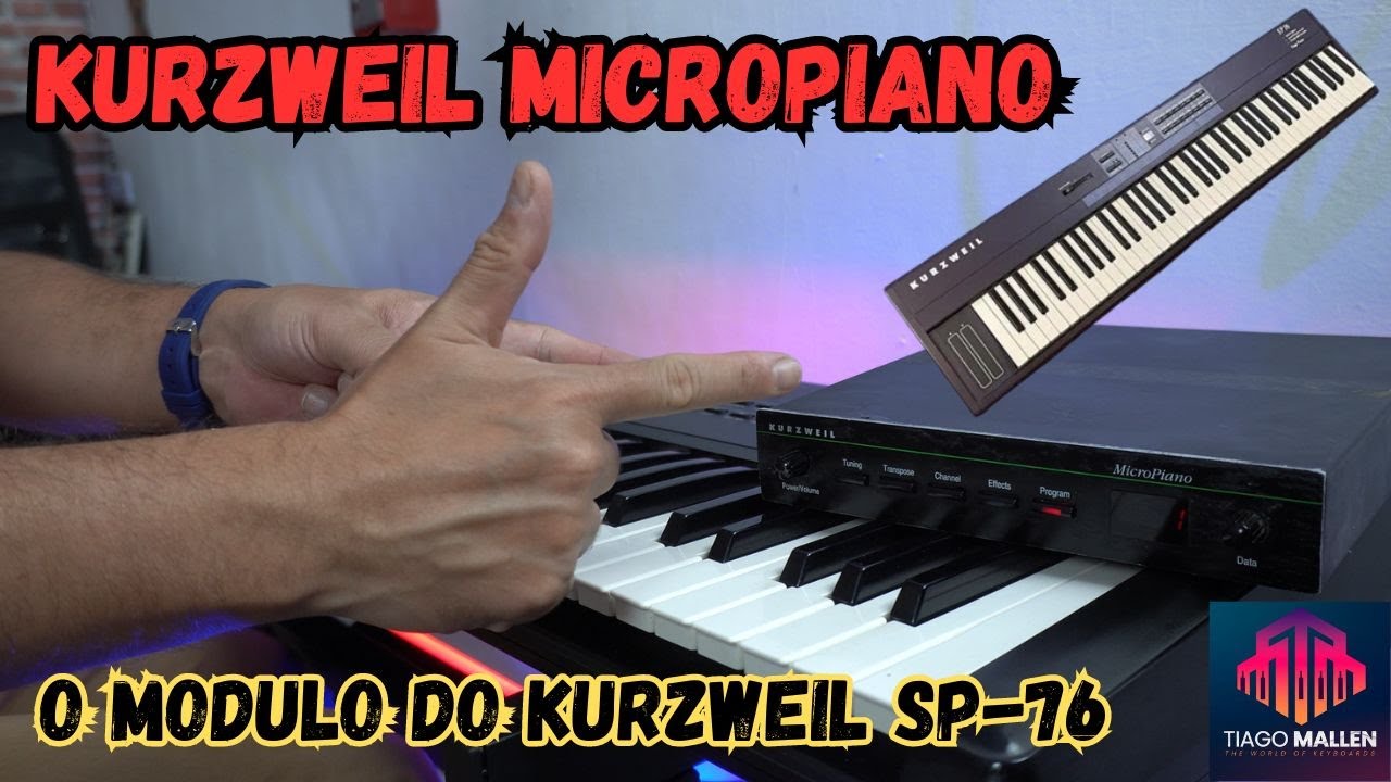 KURZWEIL MICROPIANO (O MODULO DO KURZWEIL SP-76) by TIAGO