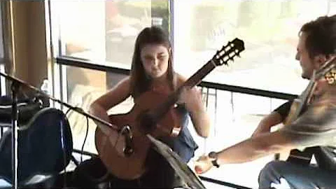 Cindy Shevtsov guitar performance at Dunn Bross Co...