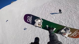Snowkite snowboard off 12Feb2020
