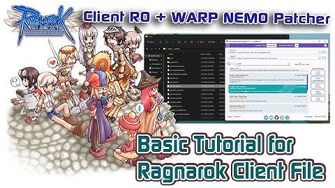 Client RO Guide from Scratch to Finish + WARP Nemo Patcher